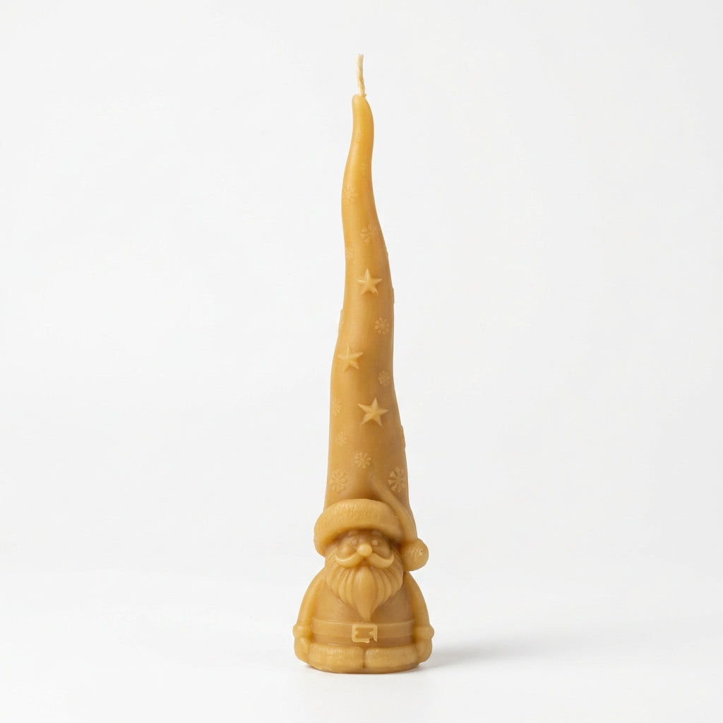 Beeswax Candle Gnome
