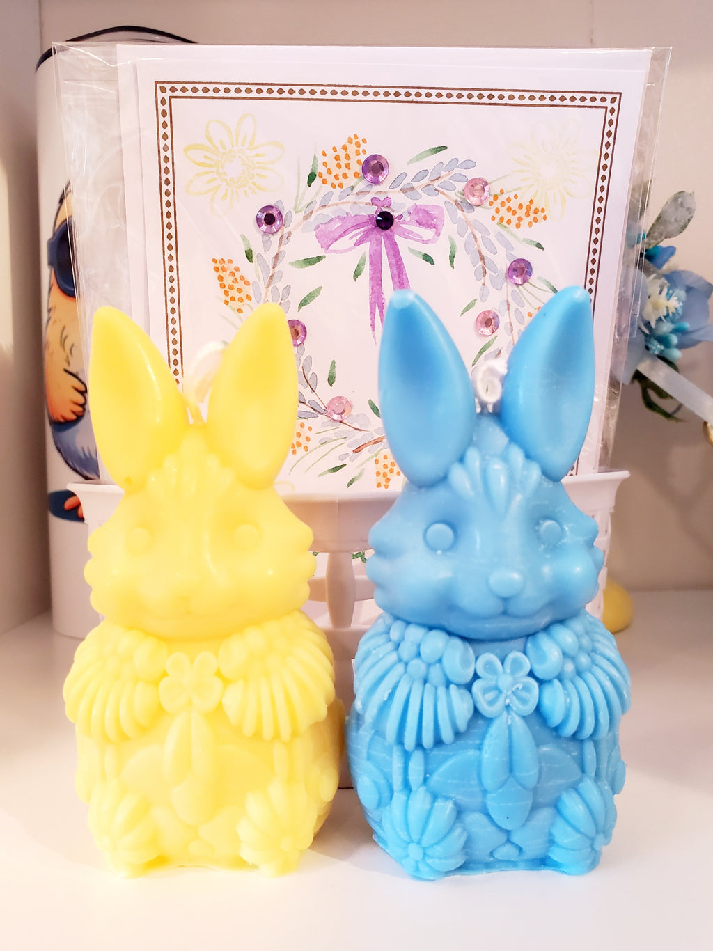 Easter Soy Candle Rabbit