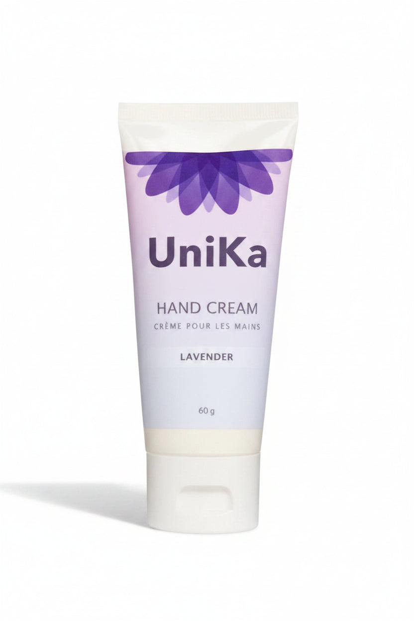 Hand Cream 60g "UniKa" (Lavender/Lemongrass/Vanilla Lemon)