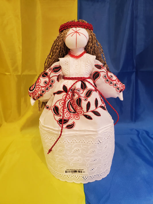 Doll "Motanka" XL red/blk