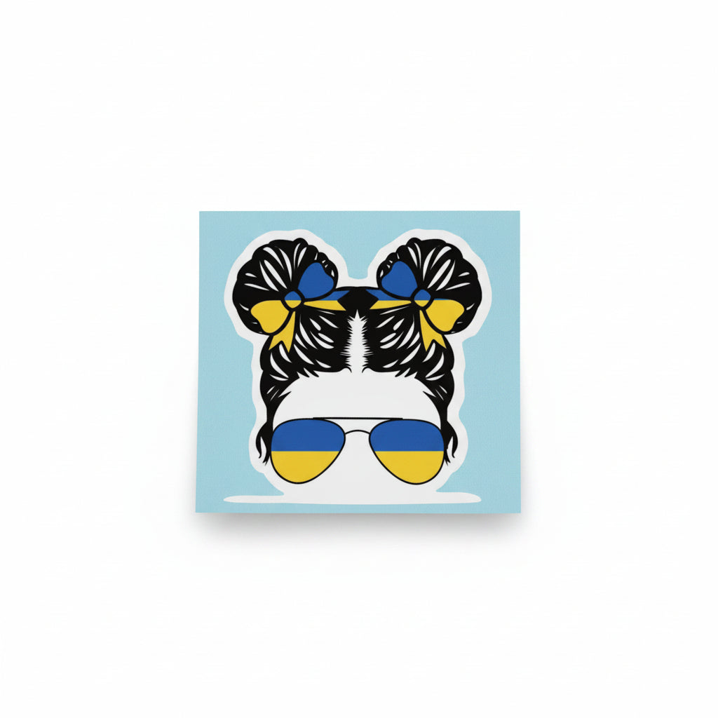 Car sticker UA mix Small