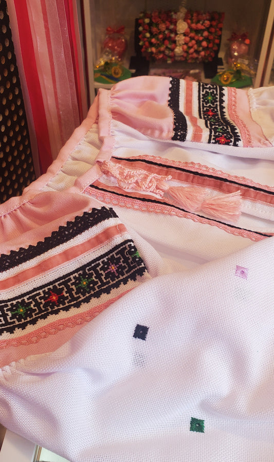 Embroidered Blouse girl/pink