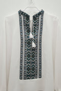 Handmade Embroidered Shirt T1 (Size 2XL-3XL)