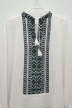 Handmade Embroidered Shirt T1 (Size 2XL-3XL)