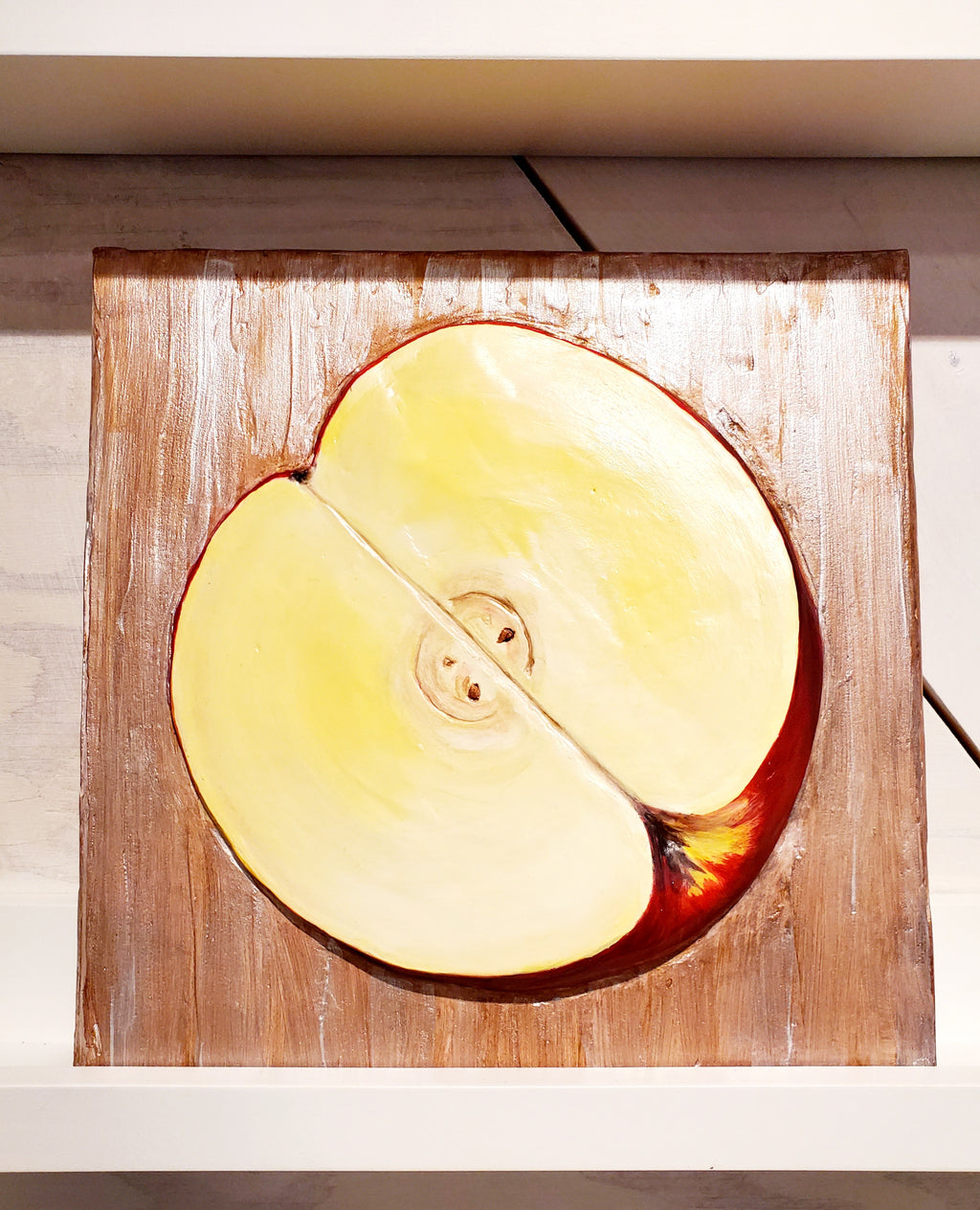 Relief painting Lemon/Apple/Orange