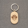 Keychaine wood Trident UA&CA