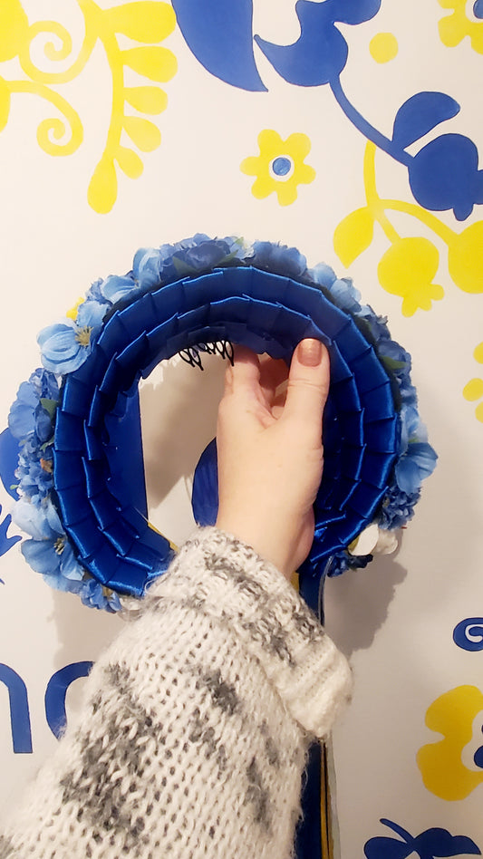 Head wreath Yellow-Blue