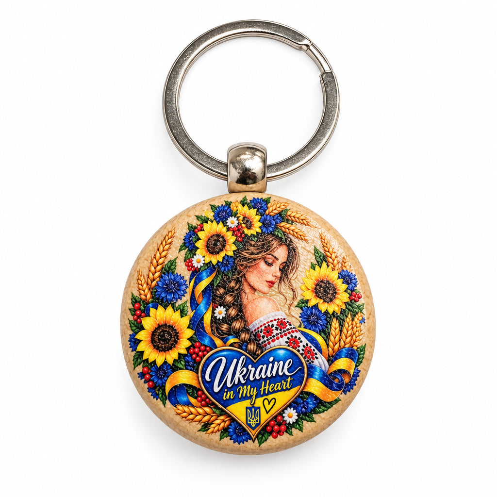 Wooden Keychain UA mix