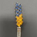 Brooch "Spikelet" with chain