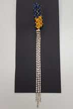 Brooch "Spikelet" with chain