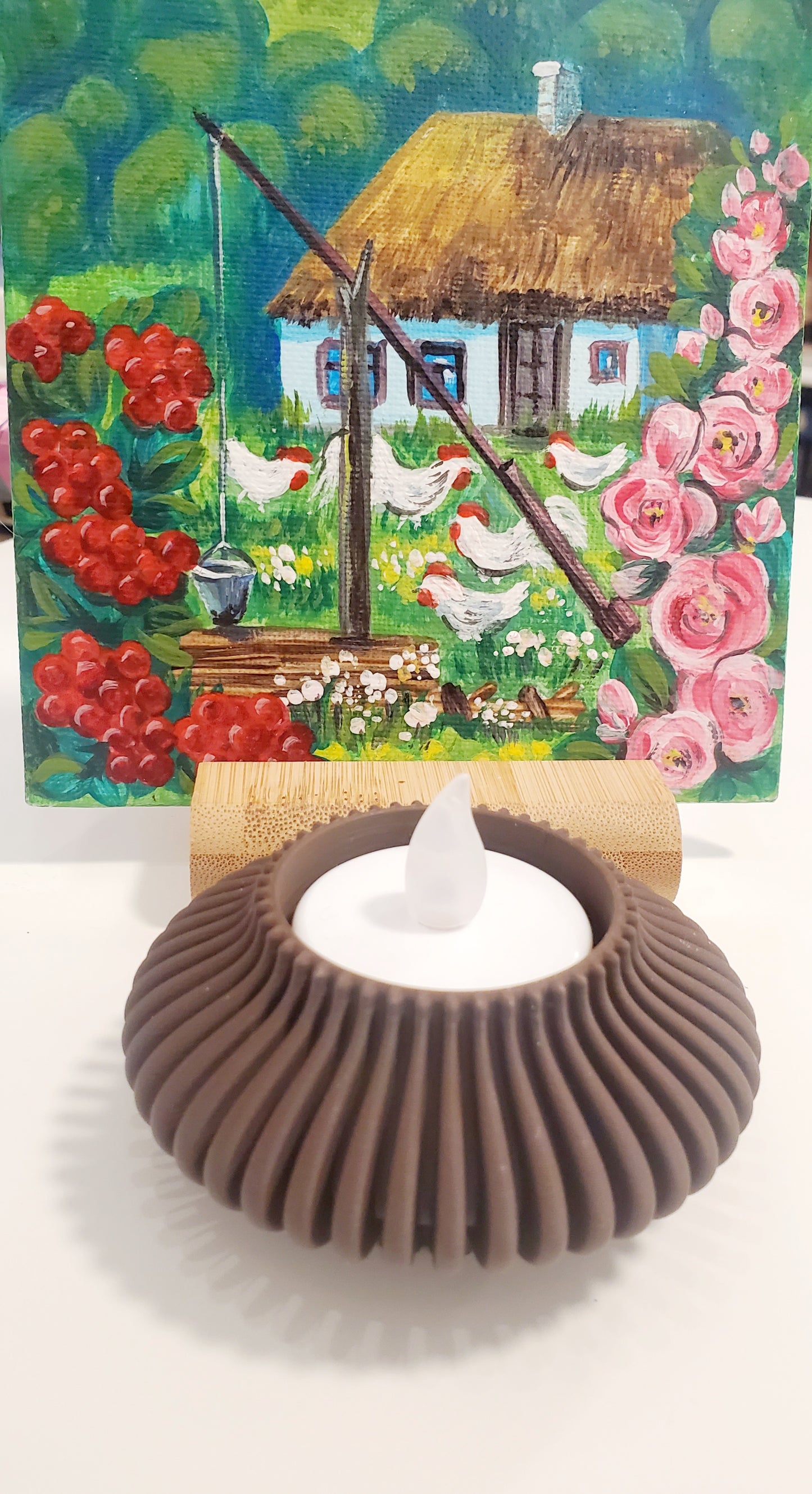 3D Print Tea Light Candle Holder With Flameless