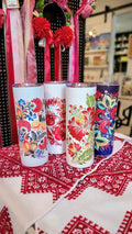Thermal mug "Petrykivka"