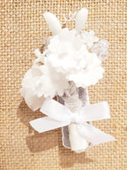 Wax boutonniere