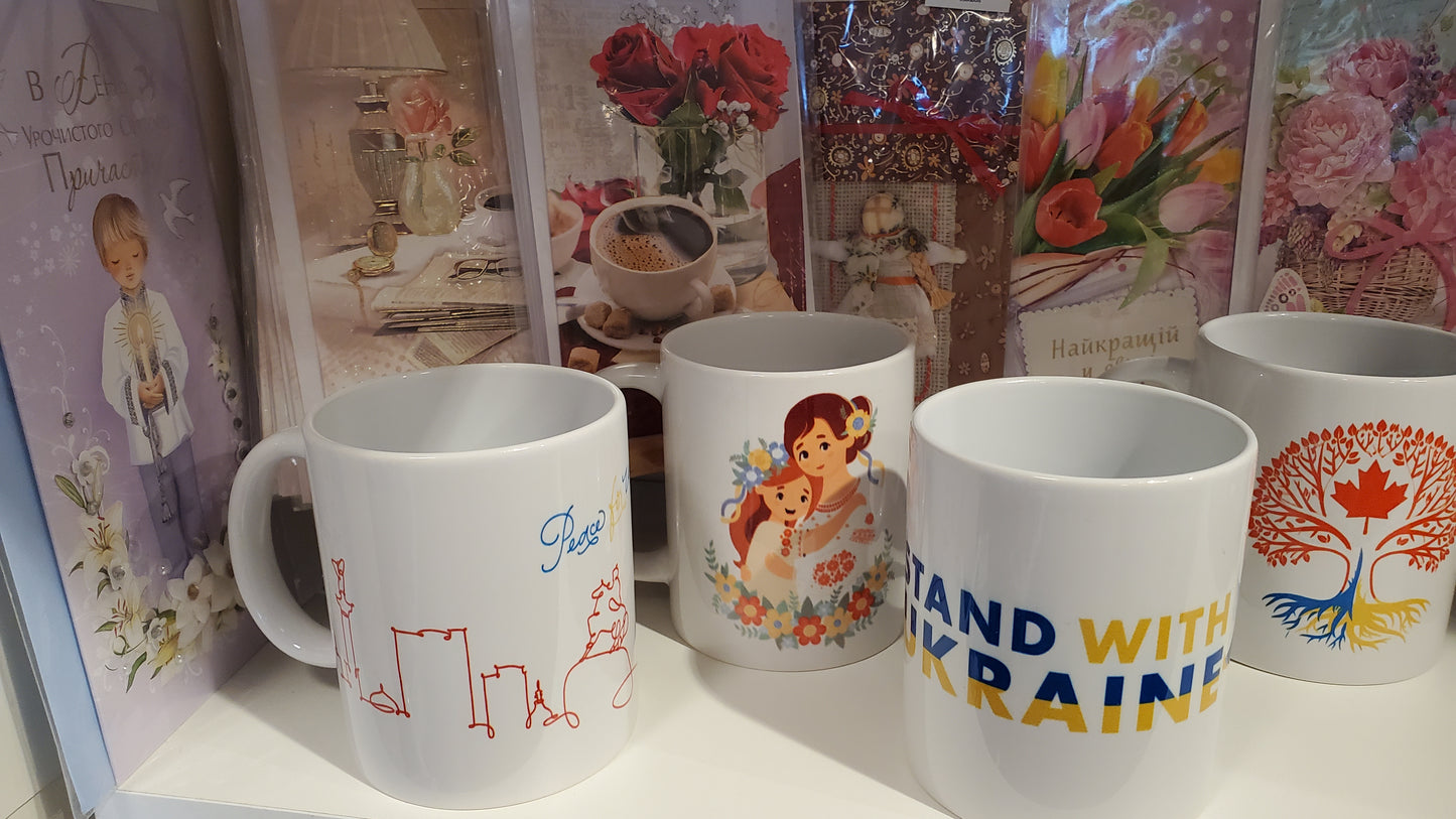 Mug 12 oz. White Ceramic