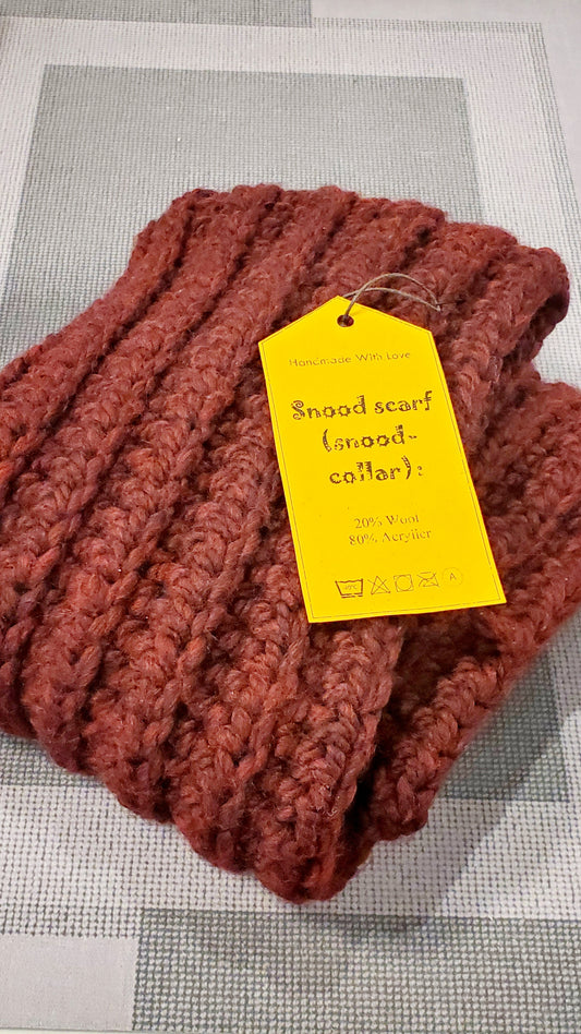 Knitted Snood Scarf