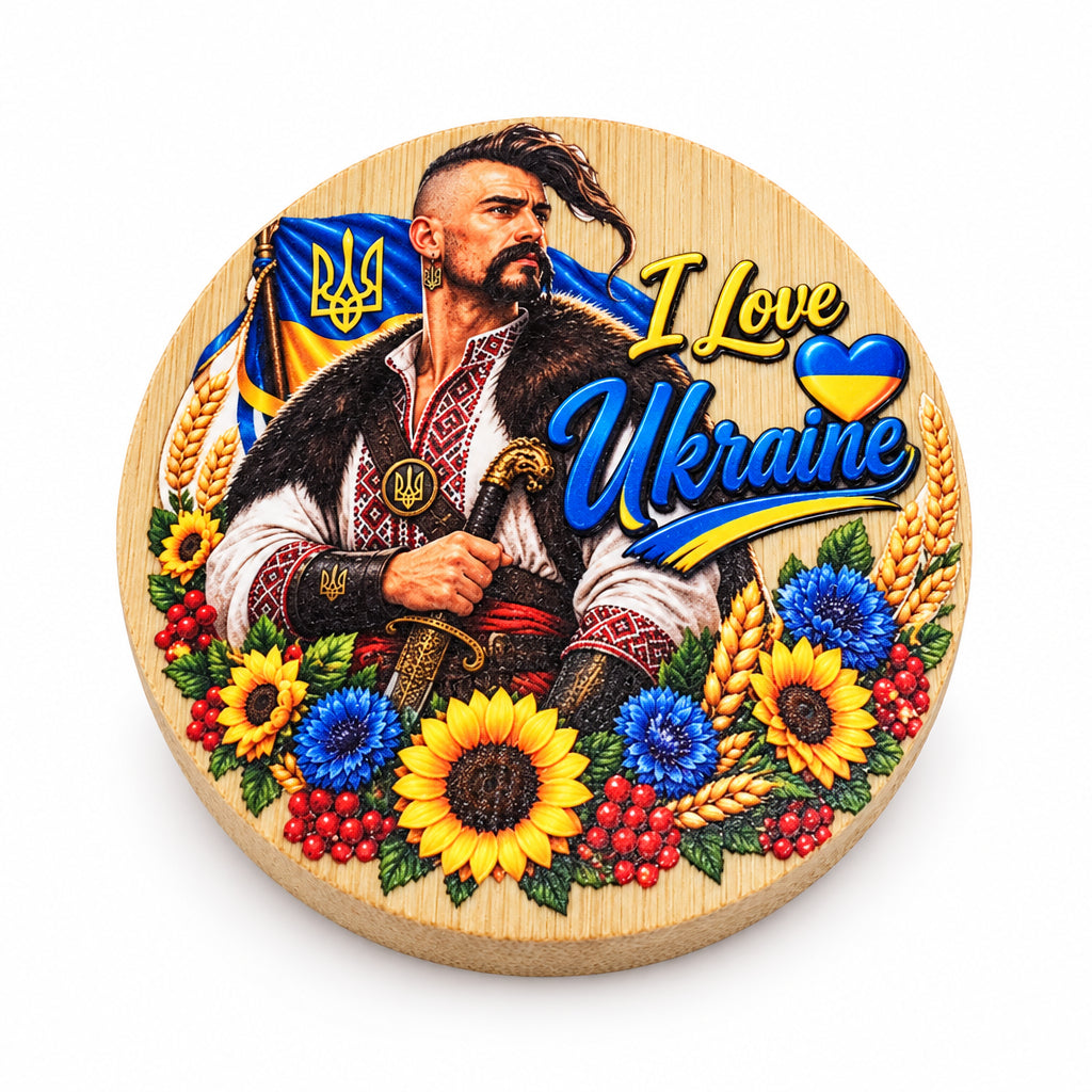 Wooden Magnet UA mix