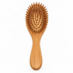 Wooden hair brush