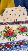 Towel with UA ornament
