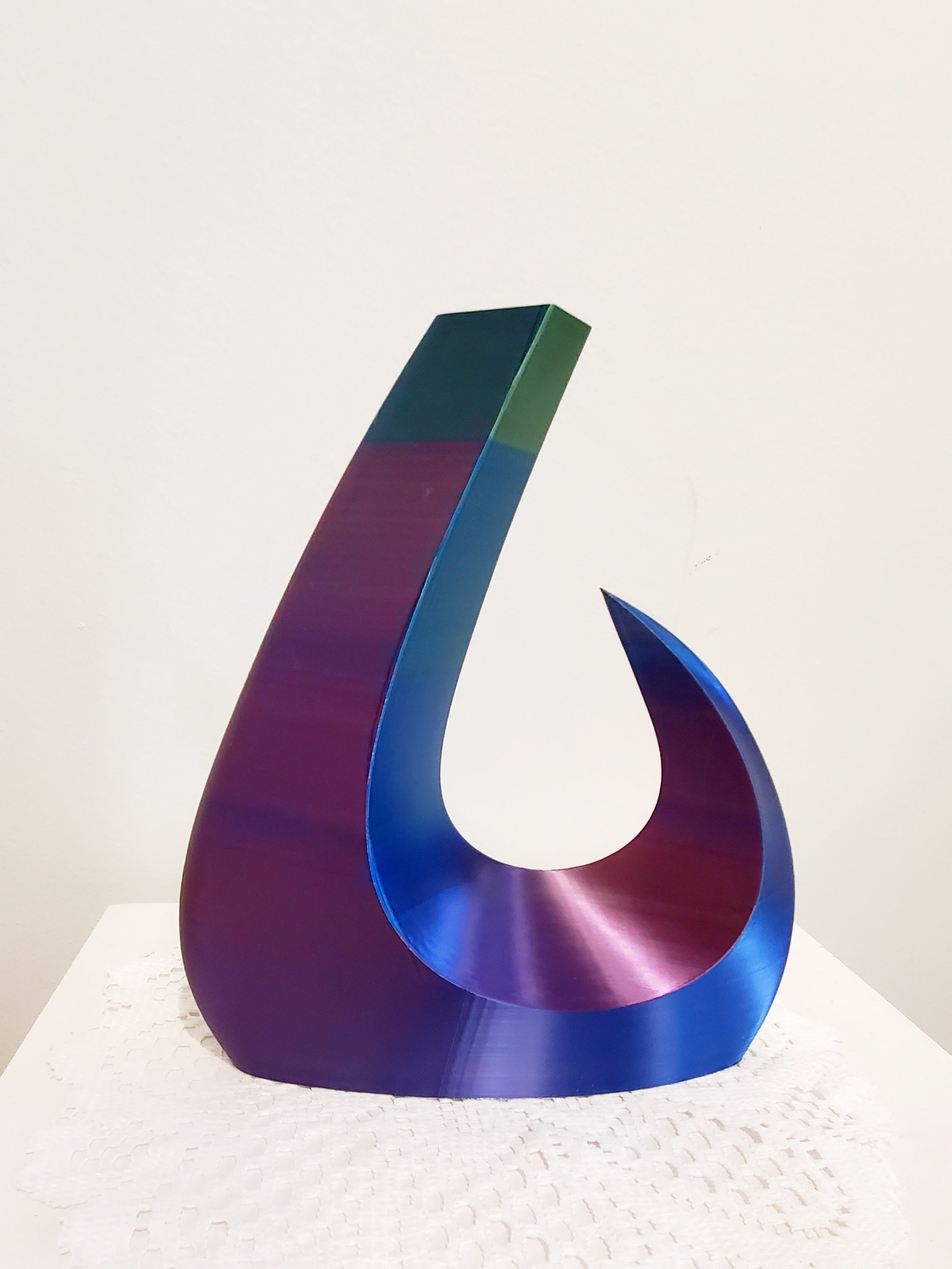 3D Printed Blue Vase Loft