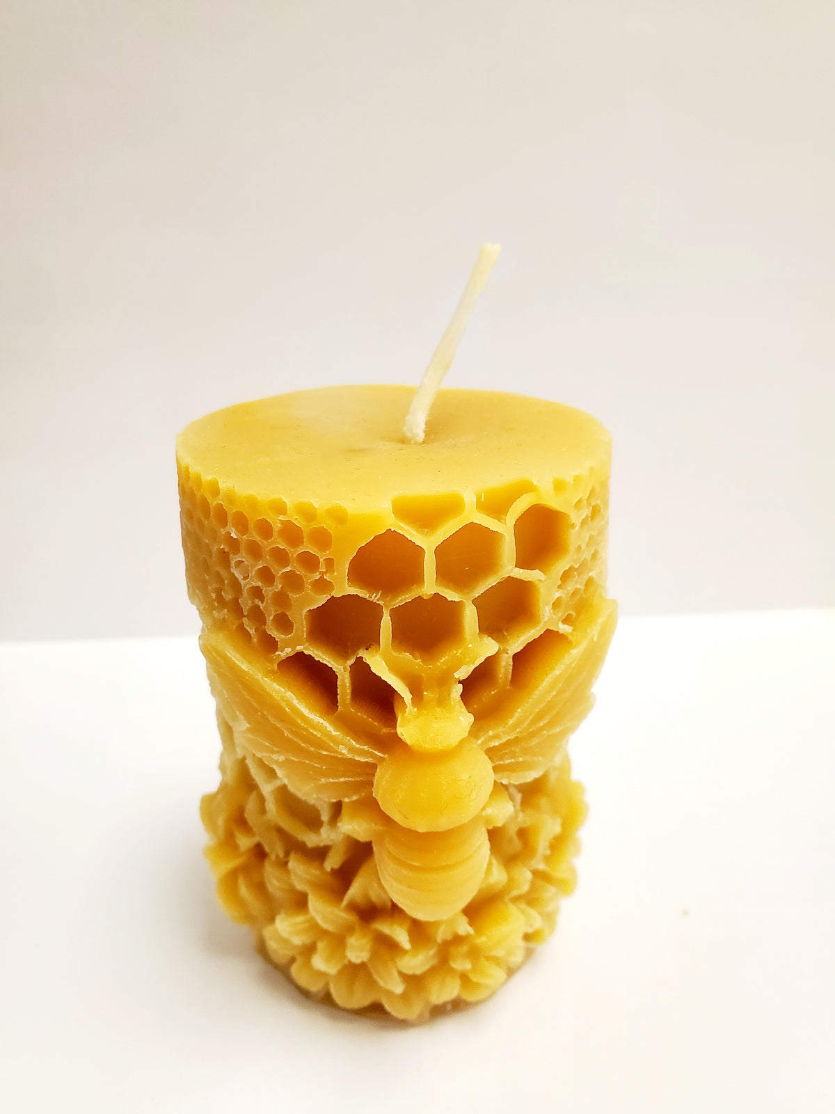 Beeswax Candle Brave Bee