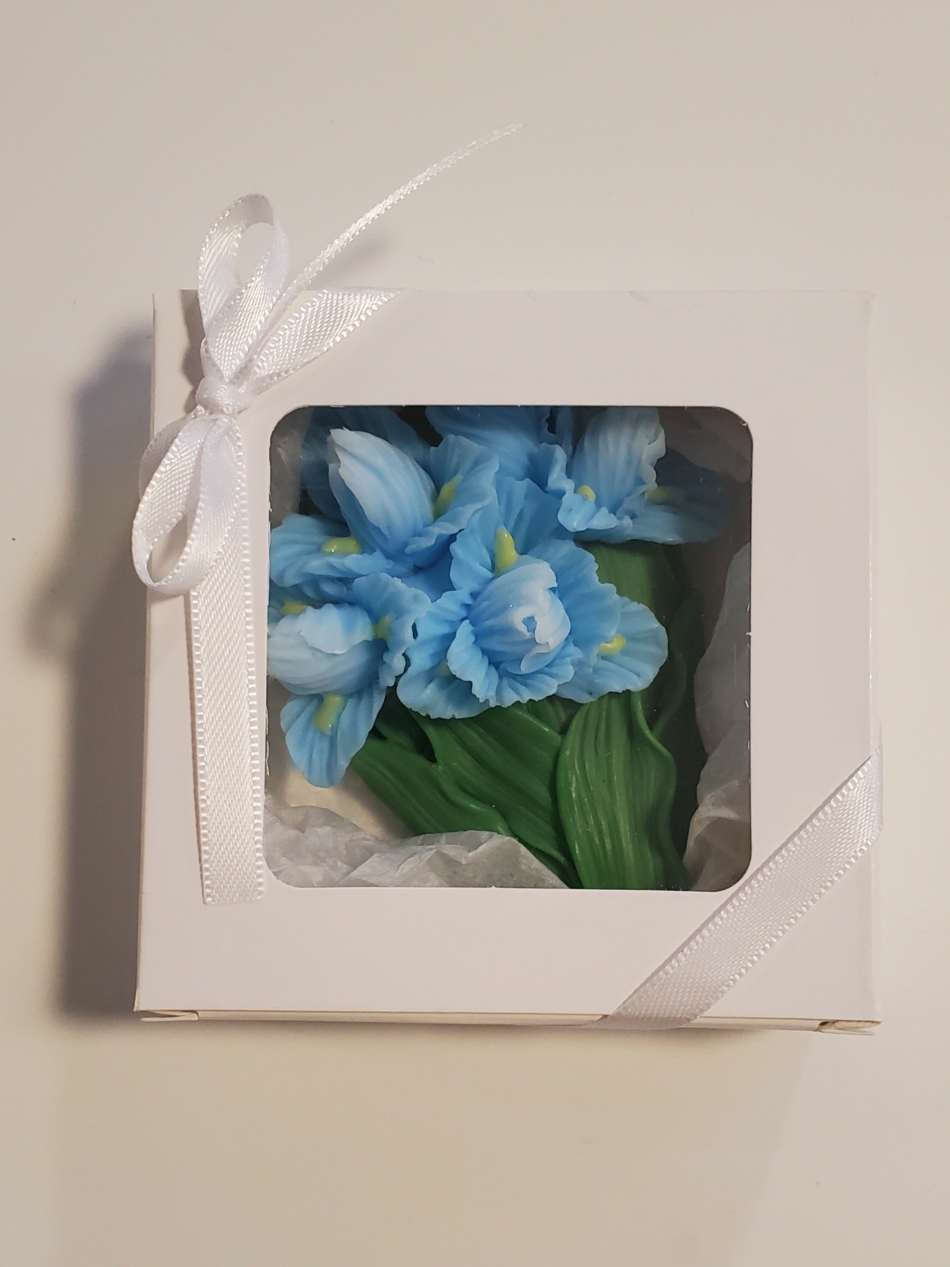 Valentine's Day gift Soap Irises