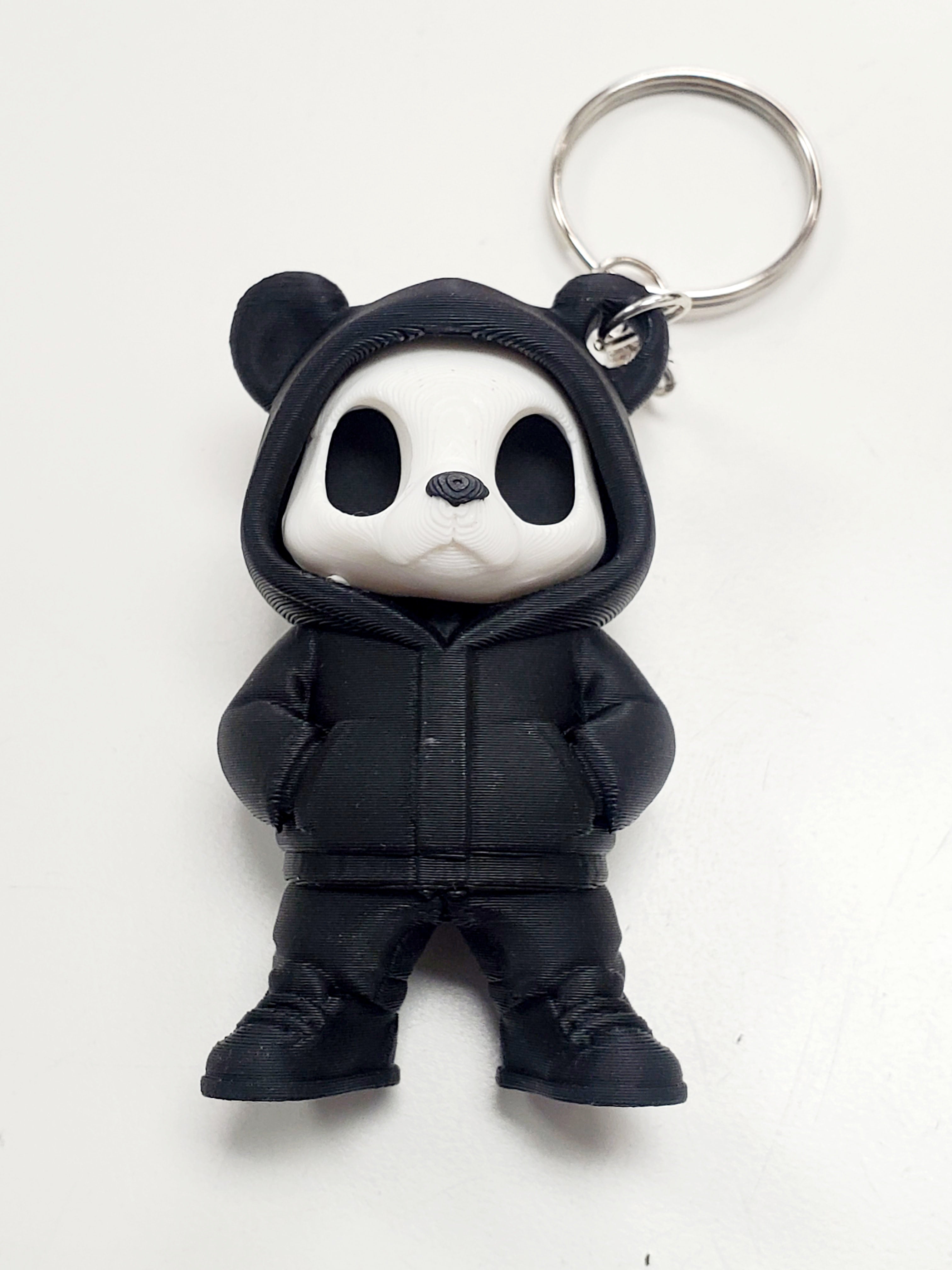 3D Printed Panda Keychain
