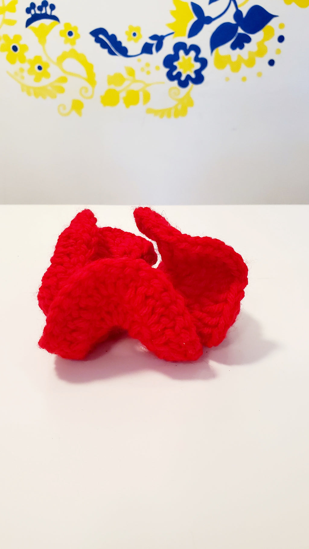 Knitted Hair bands Red/Pink