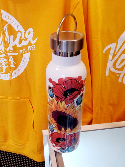 Sport bottle metal with UA ornament T2