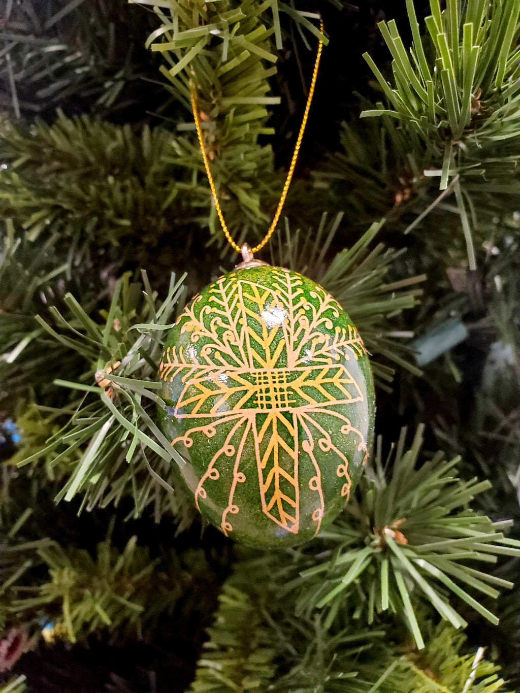 Pysanka Ornament T2