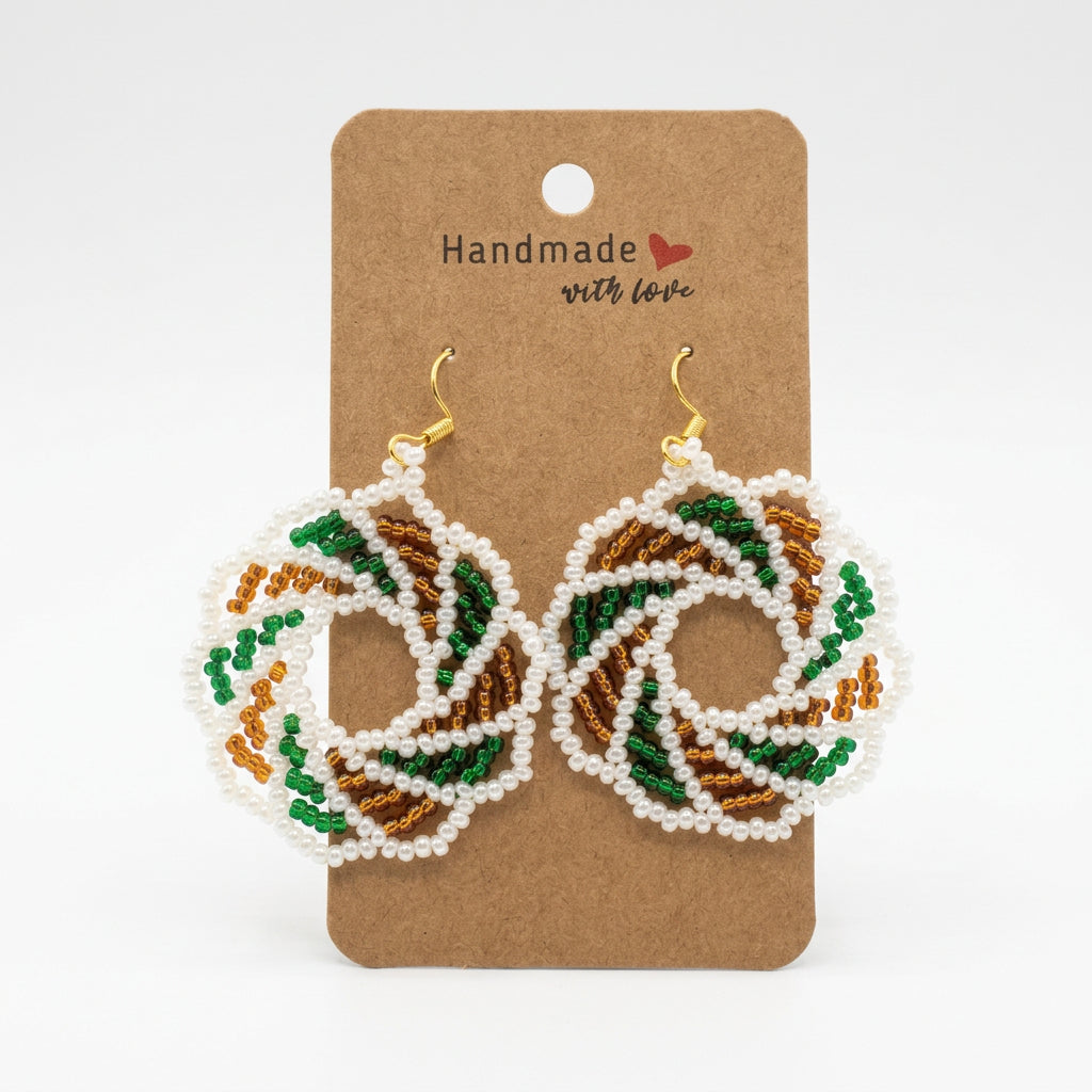 Handmade Beaded Earrings T2