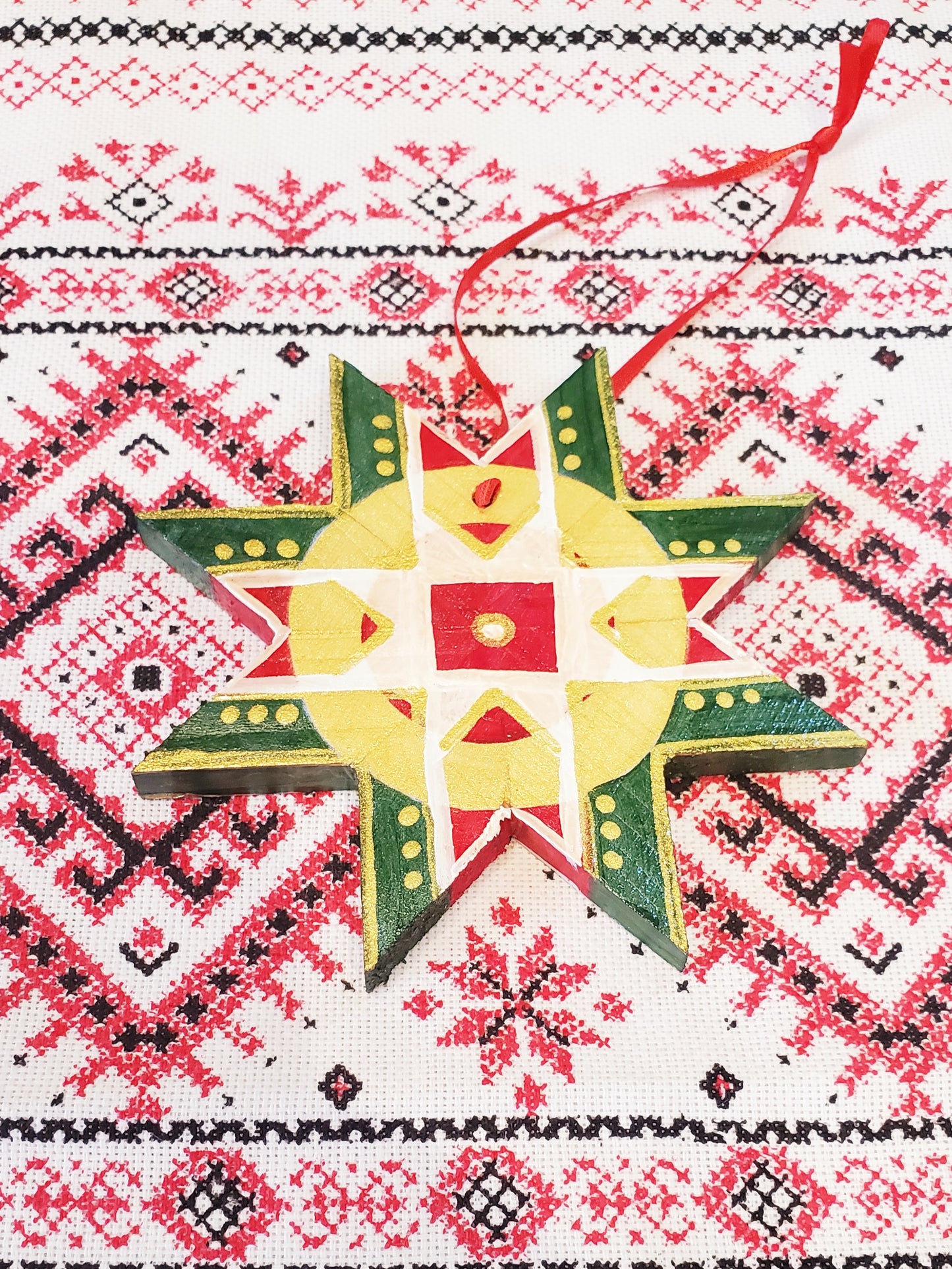 Christmas tree Star Mix (wood)