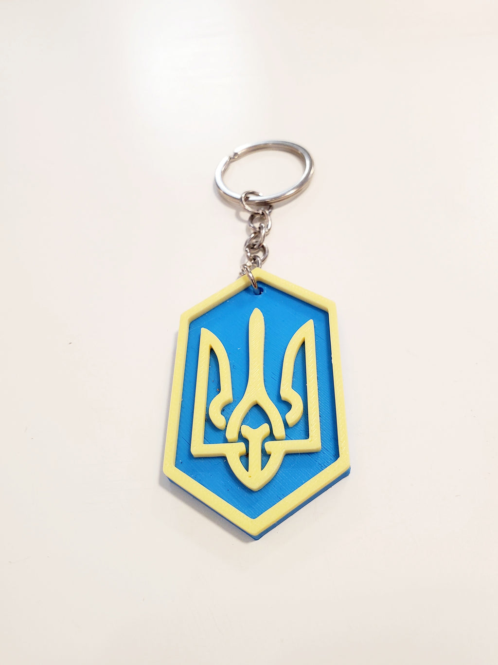 3D Printed Keychain UA Trident
