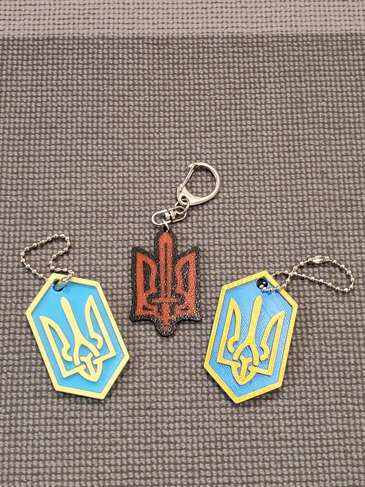 3D Print Keychain Trident