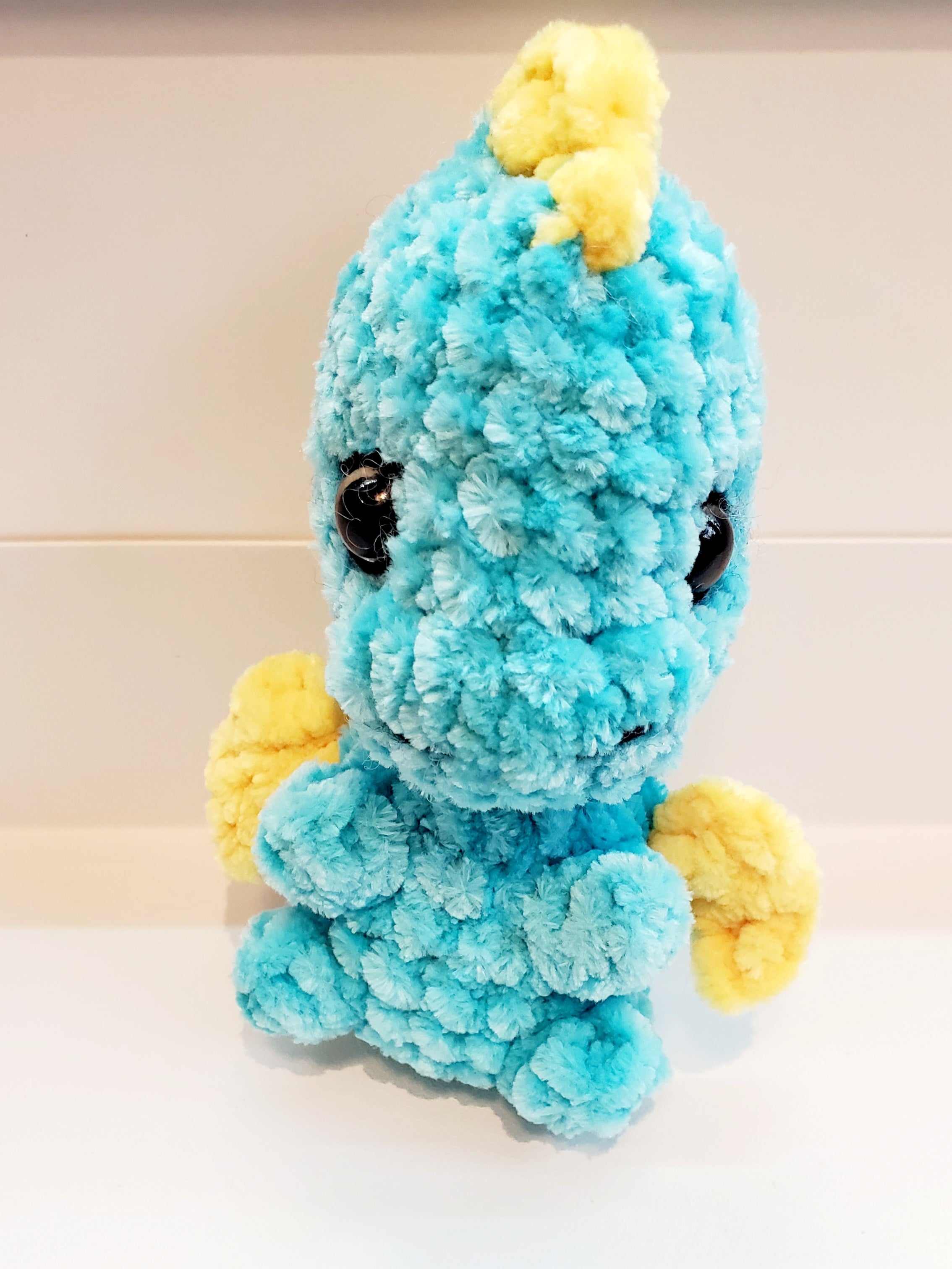 Knitted Dragon Toy