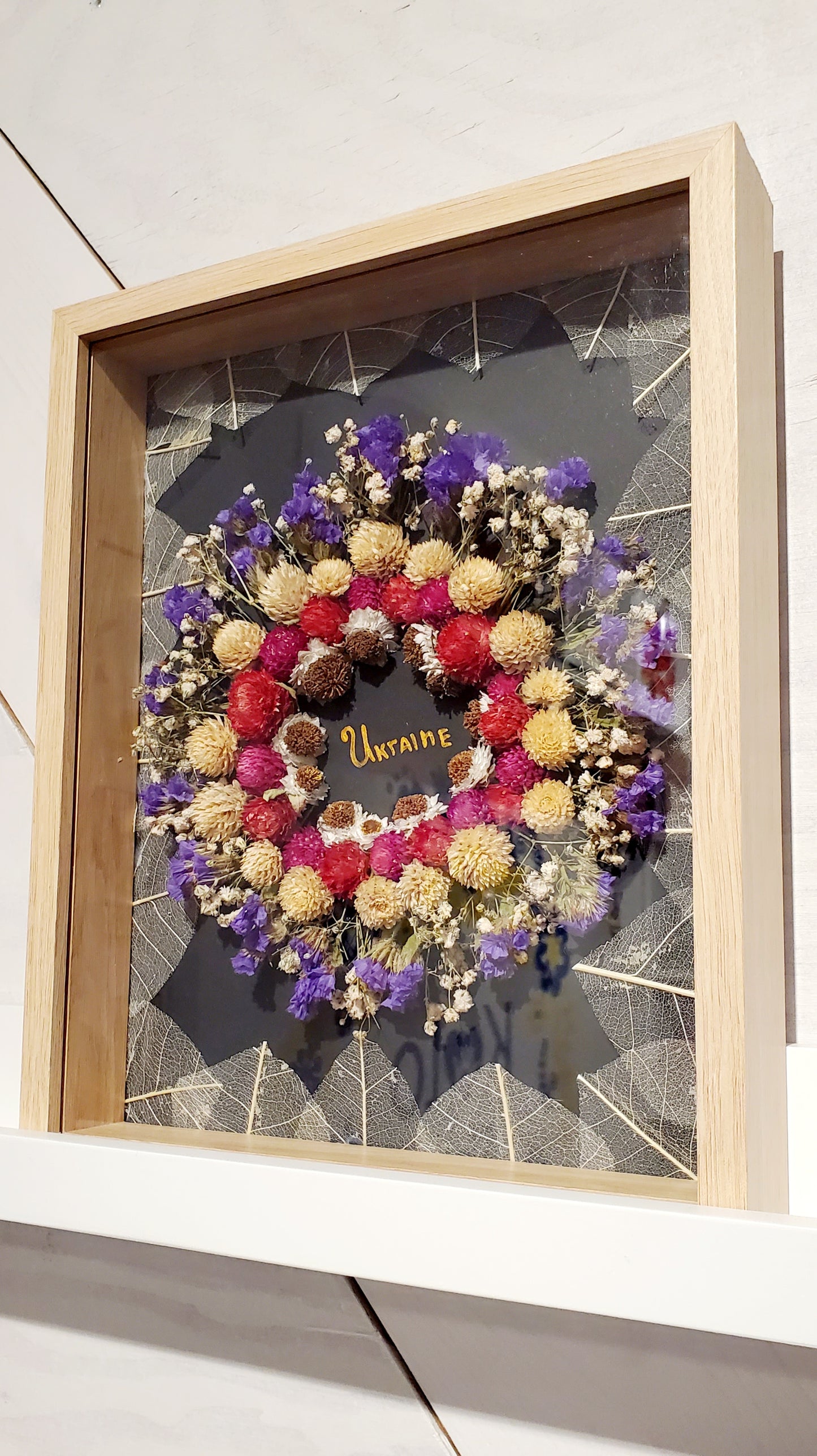 Picture "Wreath of dried flowers"