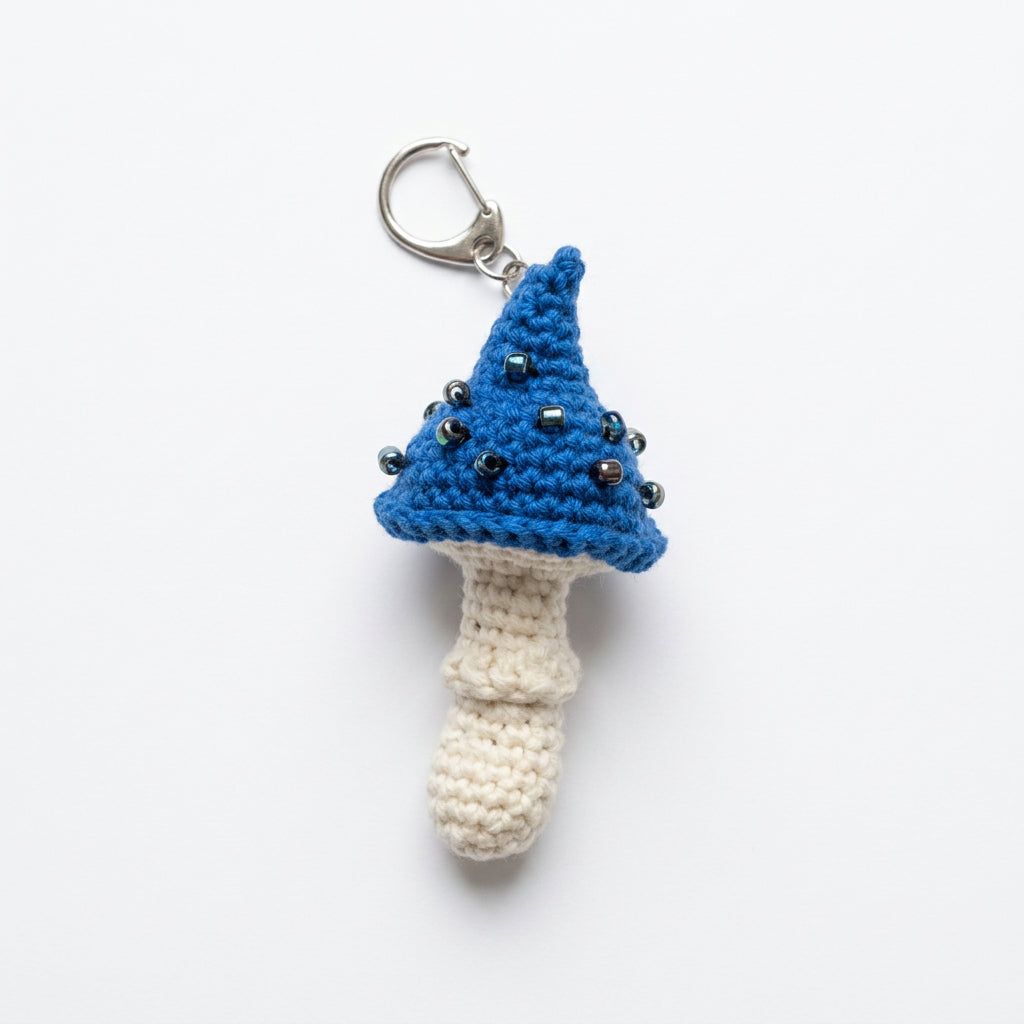 Hand-knitted keychain antistress