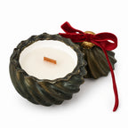 Homemade Christmas Ball Candle