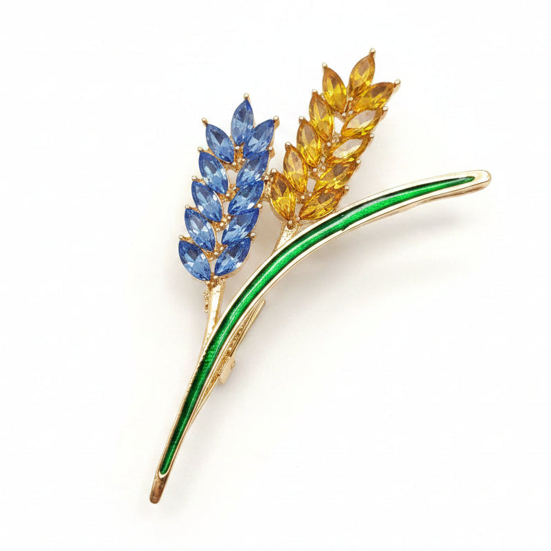 Brooch "2 Spikelets"