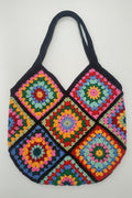 Handmade Knitted Tote Bag