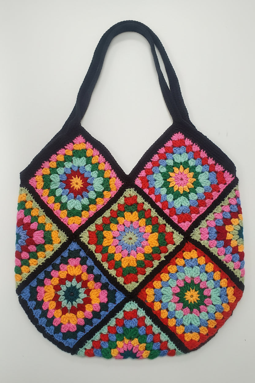 Handmade Knitted Tote Bag