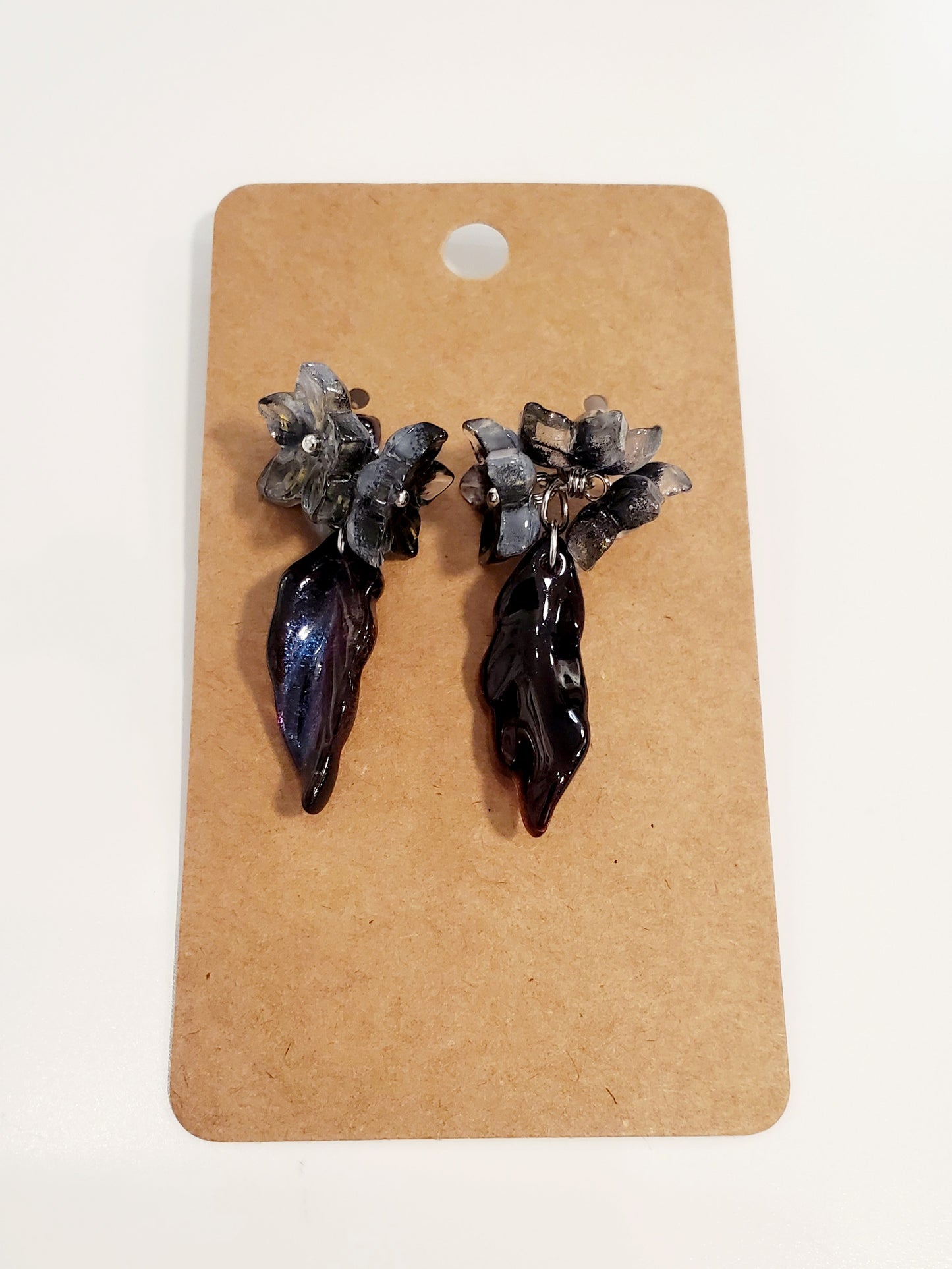Glass earrings T2