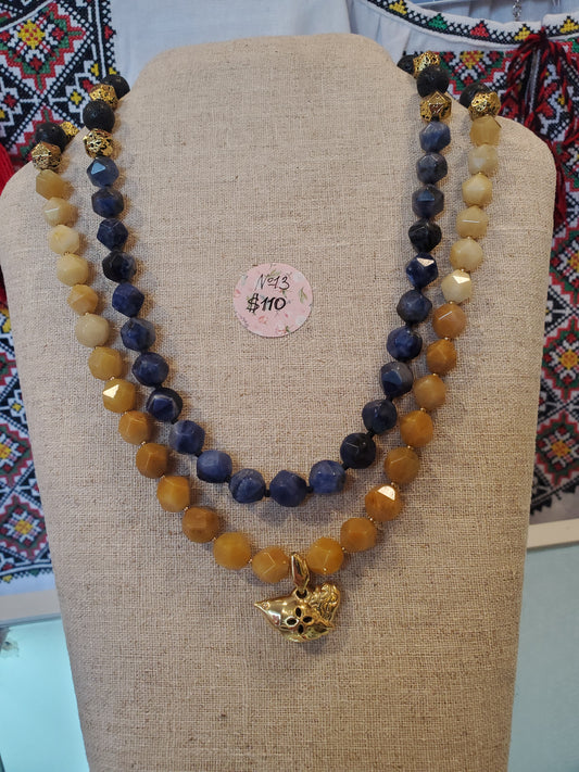 Two-stand necklace #13