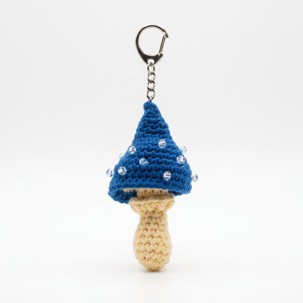 Hand-knitted keychain antistress