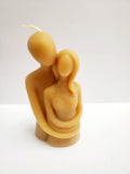 Beeswax Candle Couple