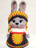 Knitted toy Bunny