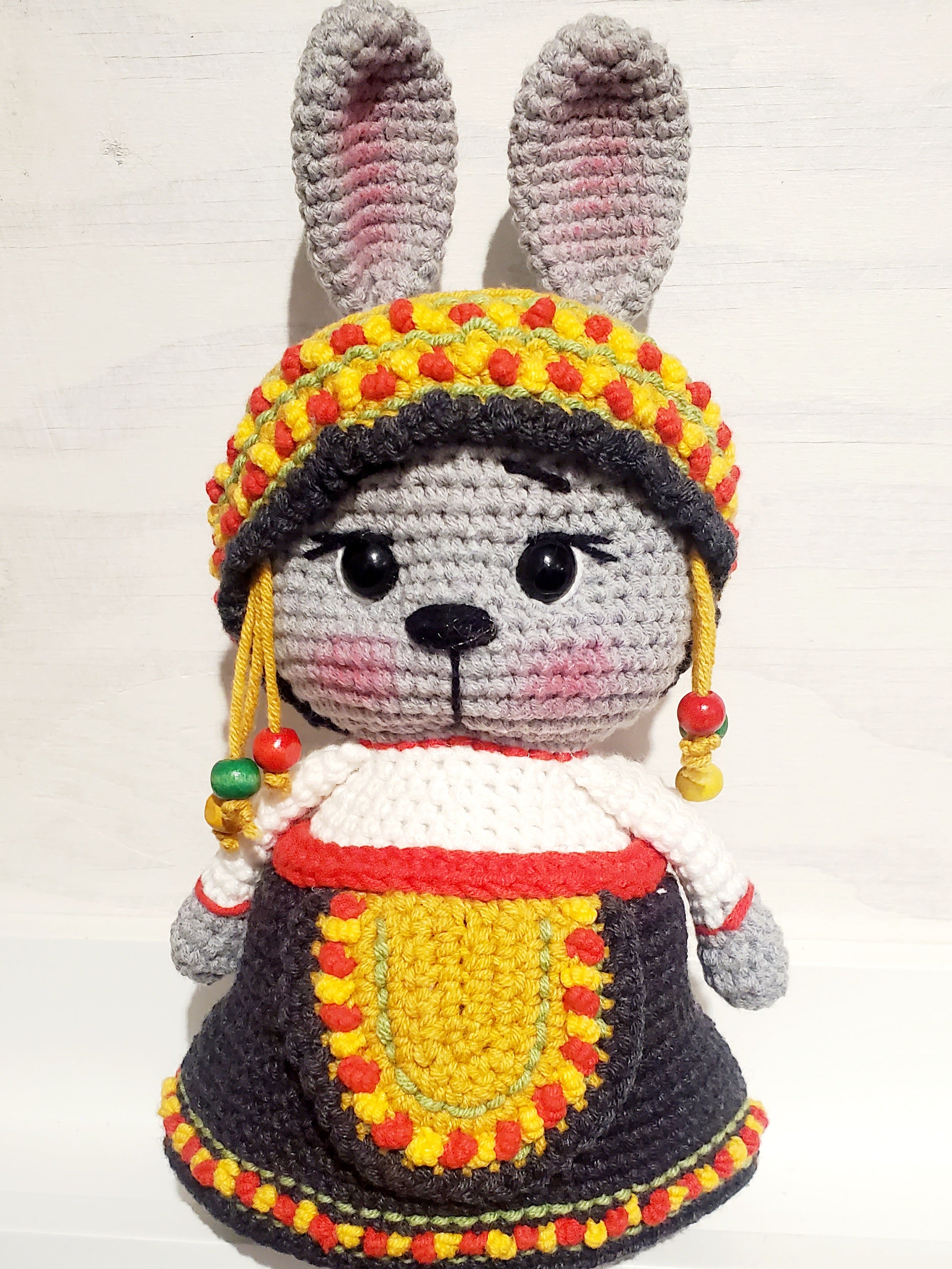 Knitted toy Bunny