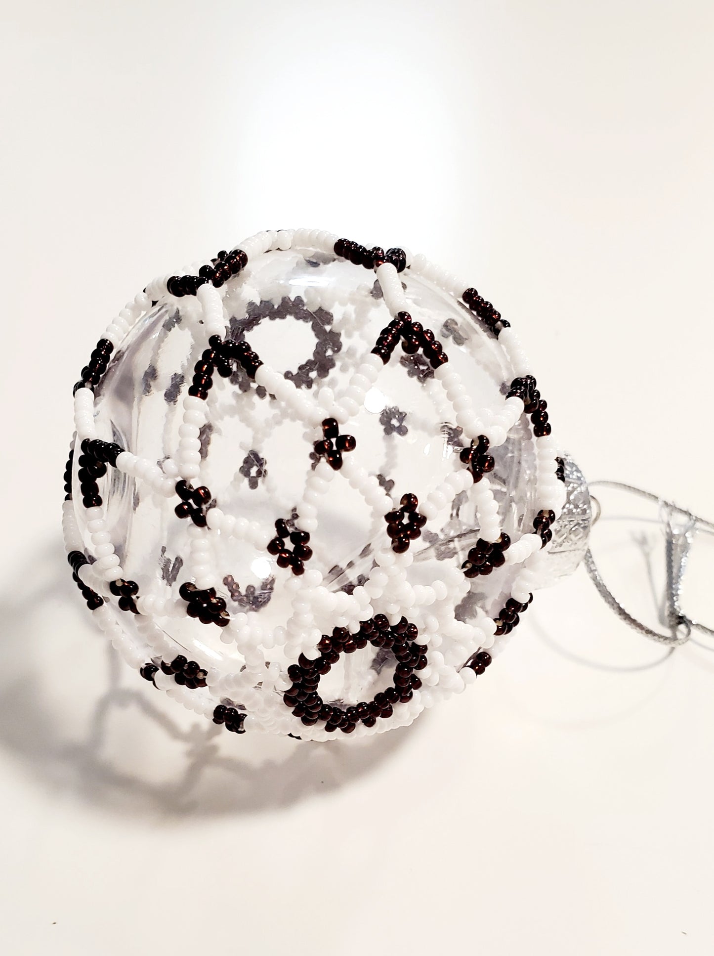 Beaded Christmas Ball (Medium size)