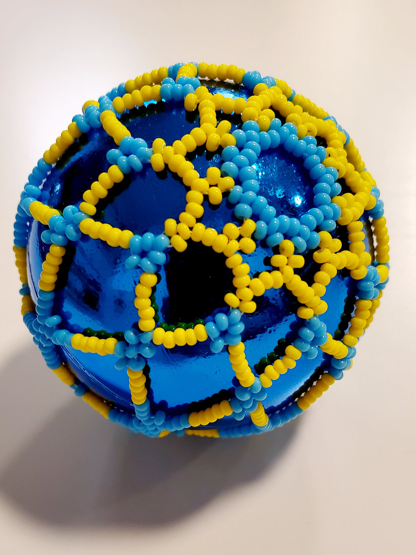 Beaded Christmas Ball (Medium size)