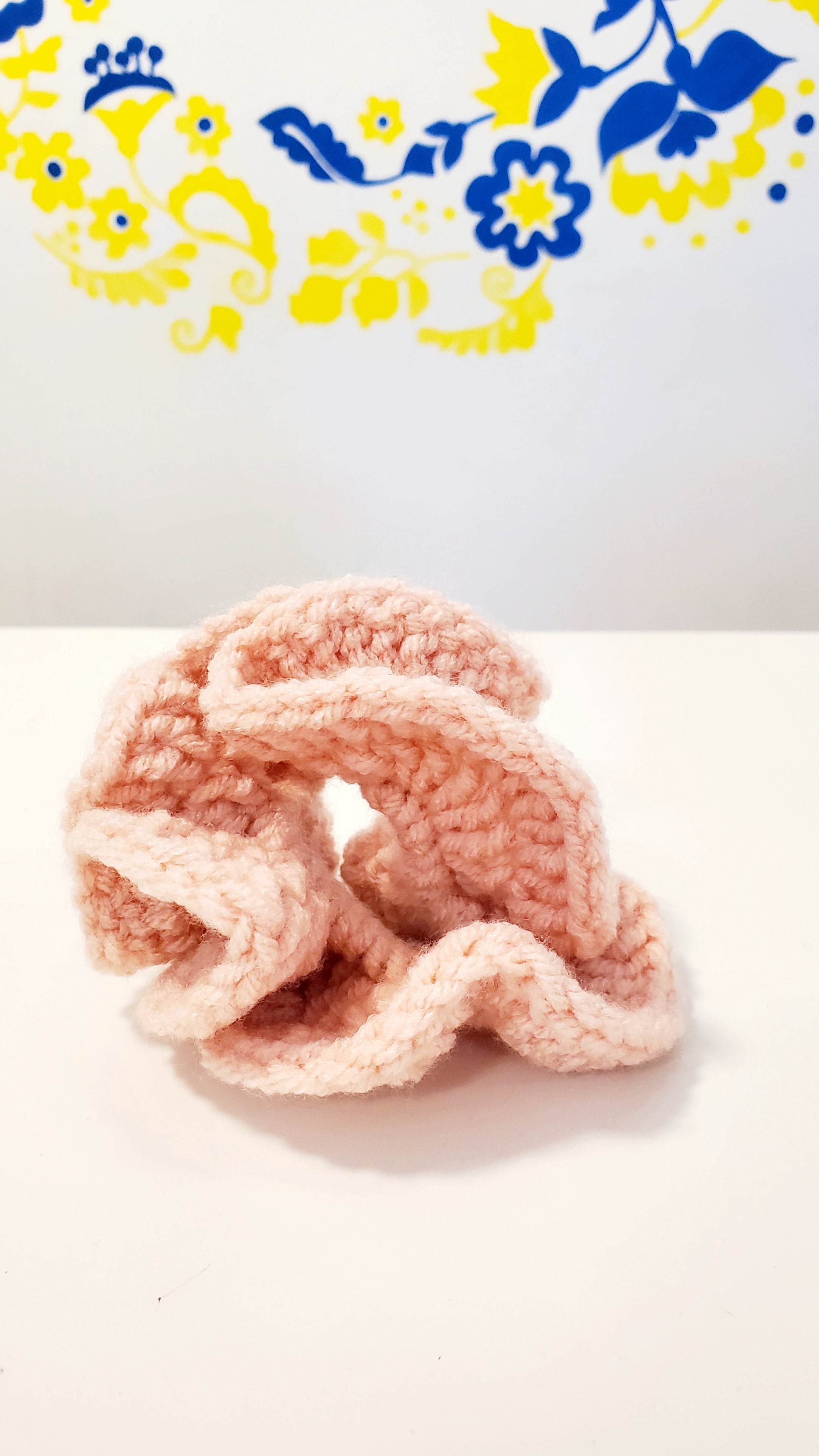 Knitted Hair bands Red/Pink