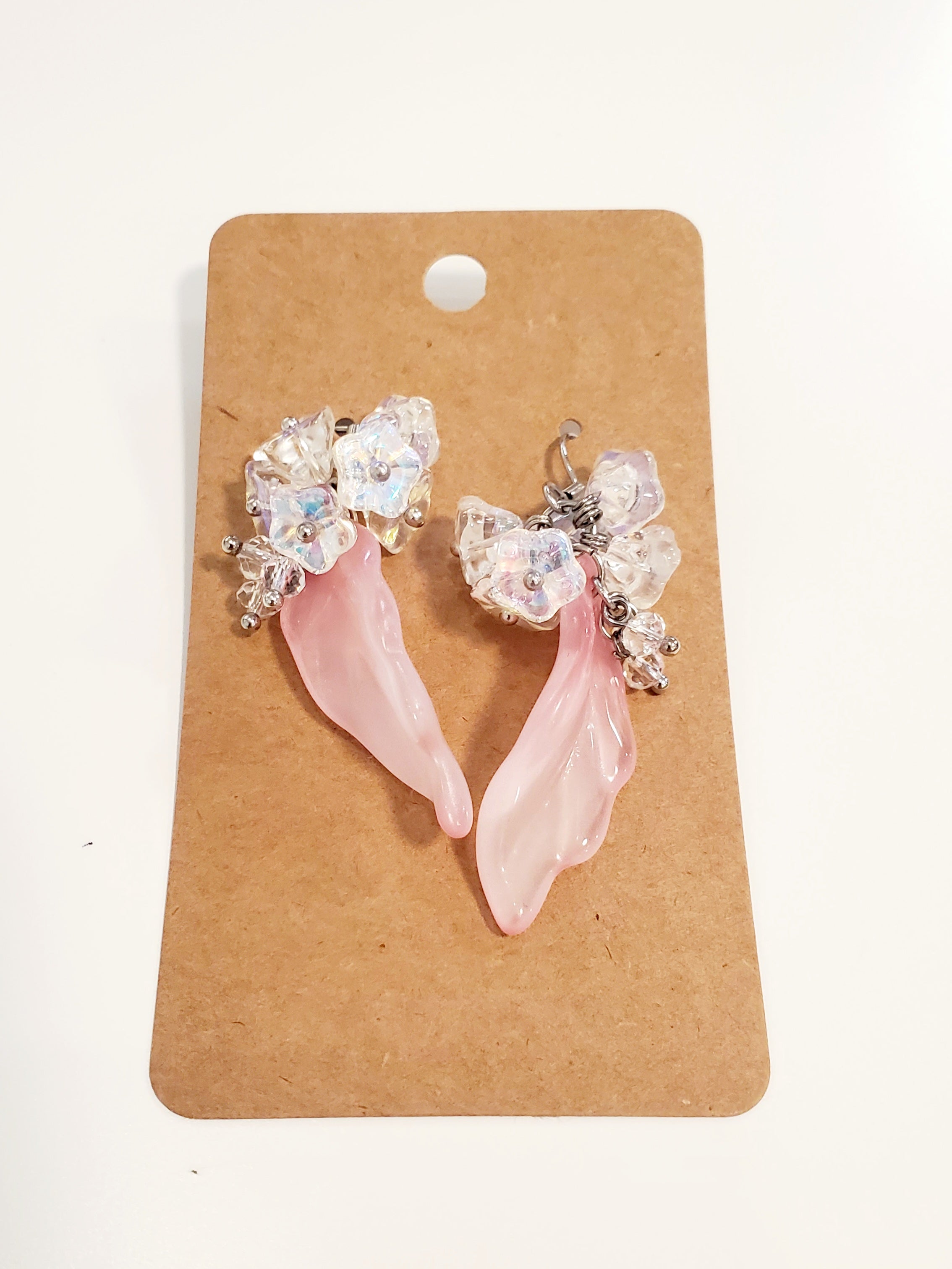 Glass earrings T2